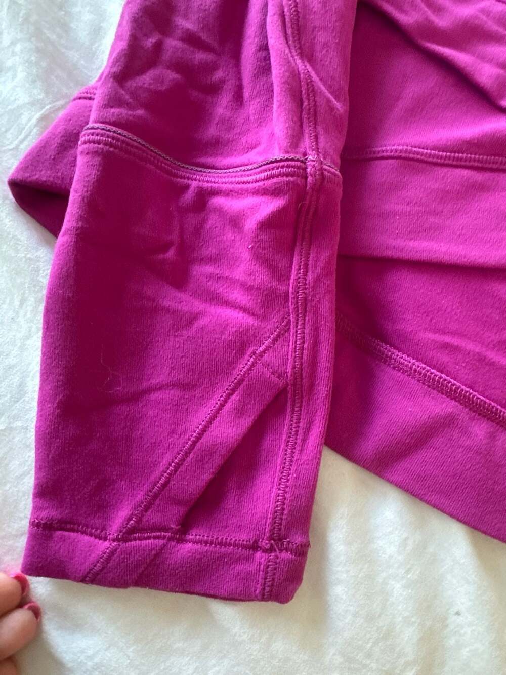 lululemon Close to Crossing Rulu Long Sleeve Top in Ripened Raspberry - Picture 5 of 7